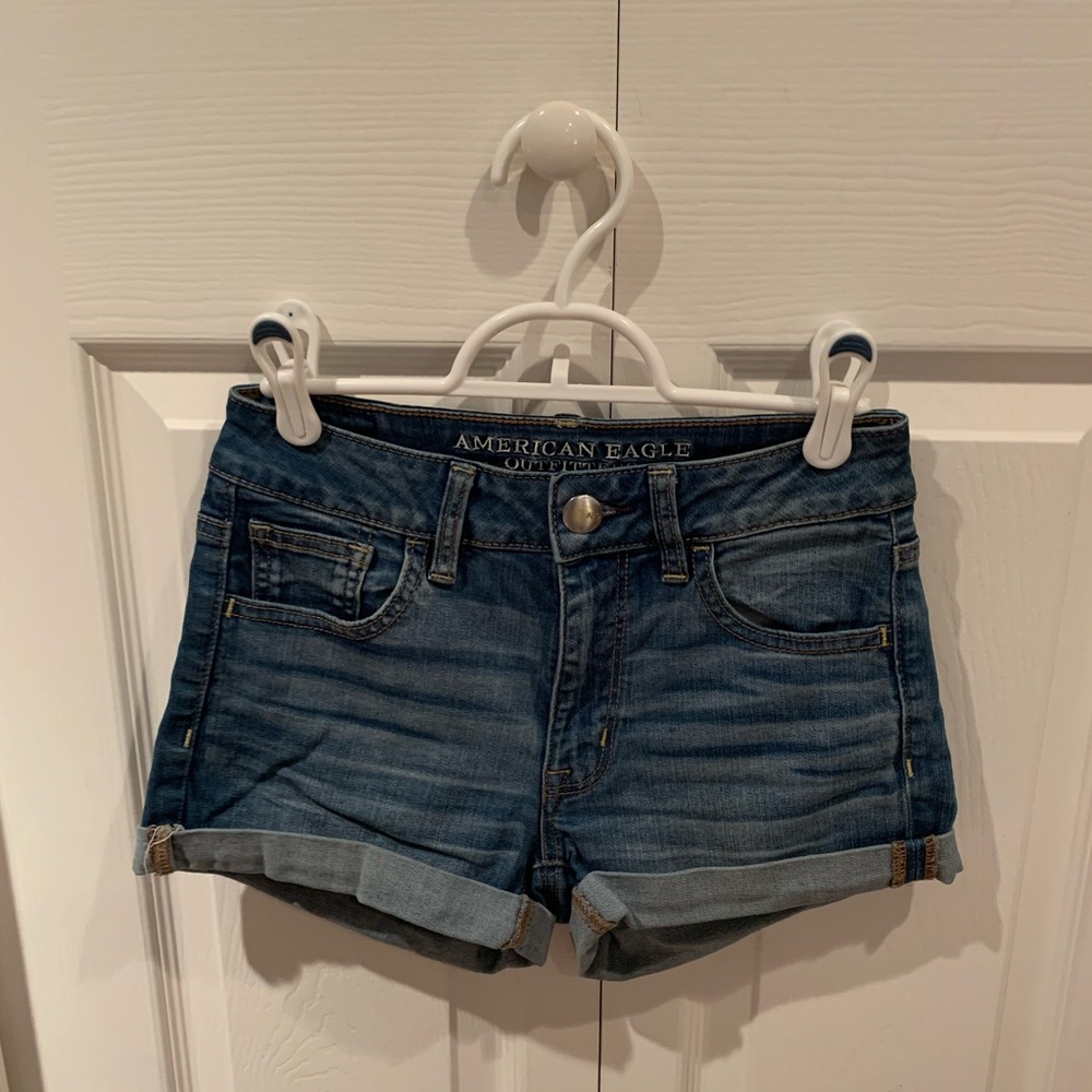 American eagle jean shorts